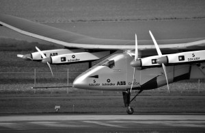 Solar Impulse II. Photo by Milko Vuille. from Wikimedia Commons