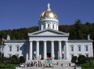 Vermont state capitol building. Photo: Wikipedia.