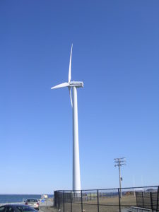 Wind turbine in Hull MA. CC by SA