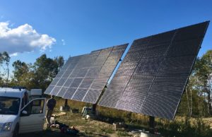 North Haverhill, NH: 12.8 kW off-grid system.