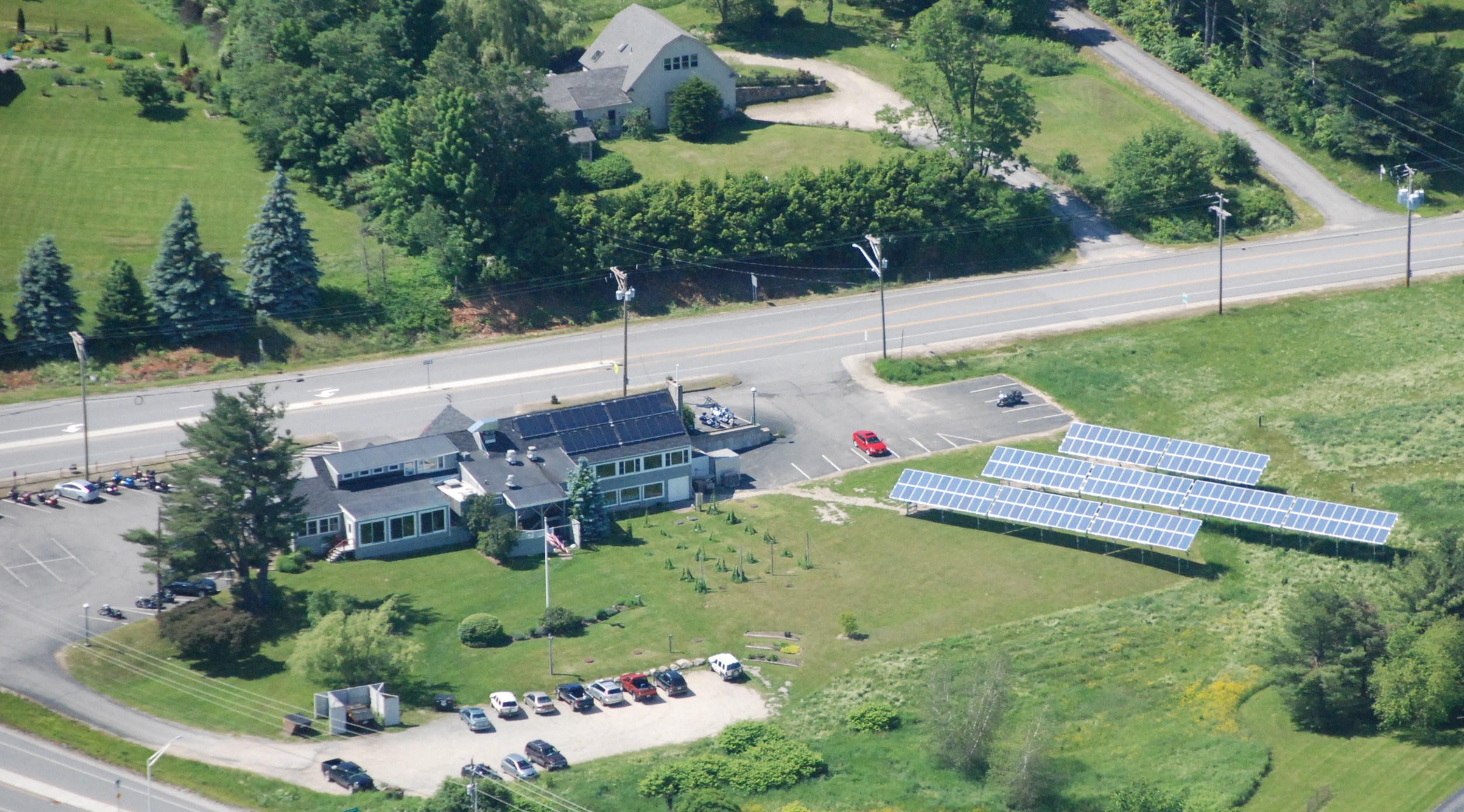 The Flying Goose Brew Pub & Grille is NH’s first solar-powered brewery. Courtesy photo.