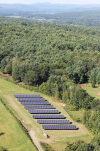 The Putney, Vermont Community Solar Garden. 