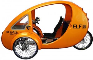 The Elf, by Organic Transit, a hybrid human/electric-powered vehicle, is a new entry in "tier 3"