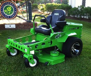 Two Lithium lawnmowing options. No gas or oil, no emissions, no maintenance, quiet…