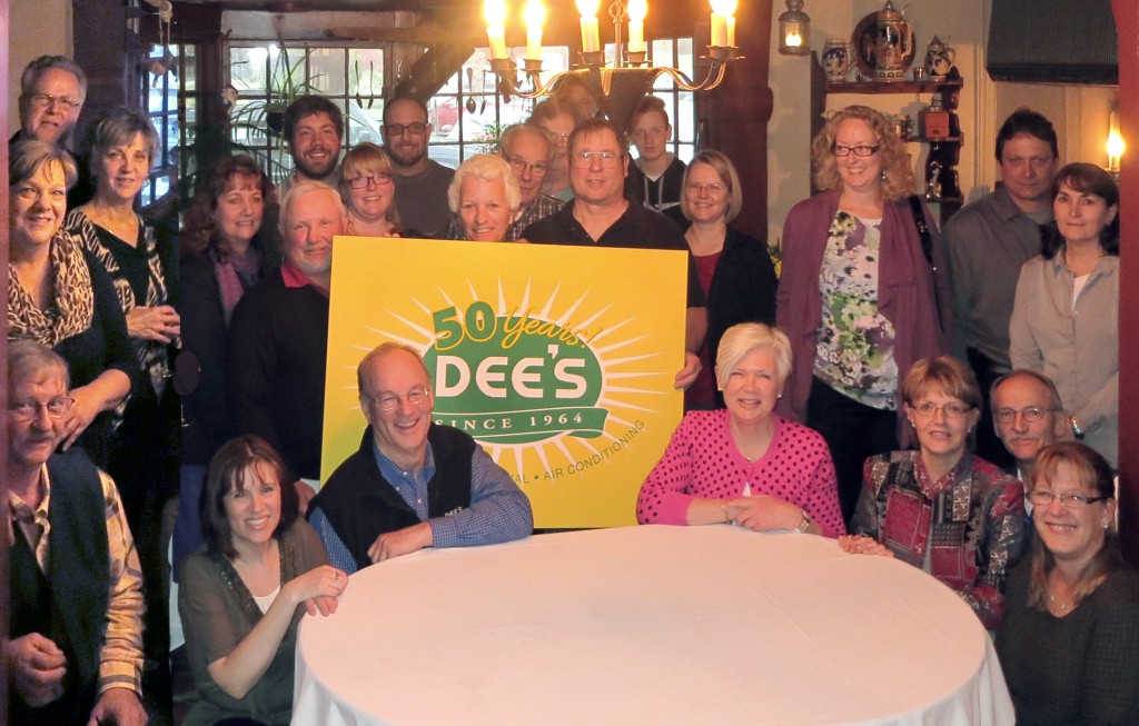  Celebrating the 50th anniversary at Dee's Electric 