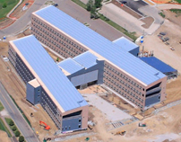 DOE’s National Renewable Energy Laboratory’s office Building in Golden, CO is the nation’s largest zero energy office building. It will generate as much energy as it uses.