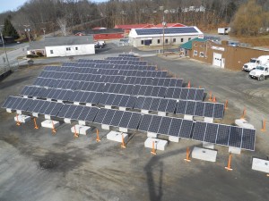 The third and final component of the solar energy production facility comes online at the expanded HB Energy campus.